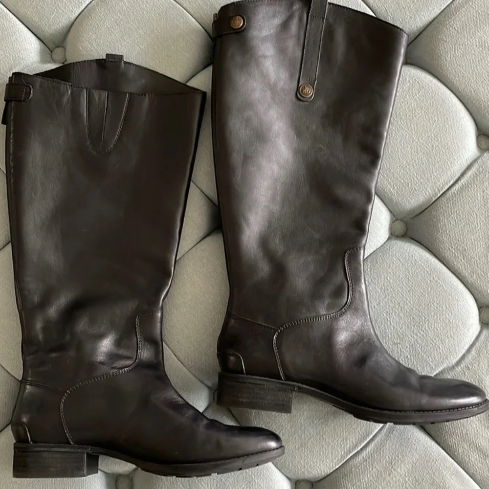 Sam Edelman Penny2 Wide Calf Boots - Picture 1 of 11